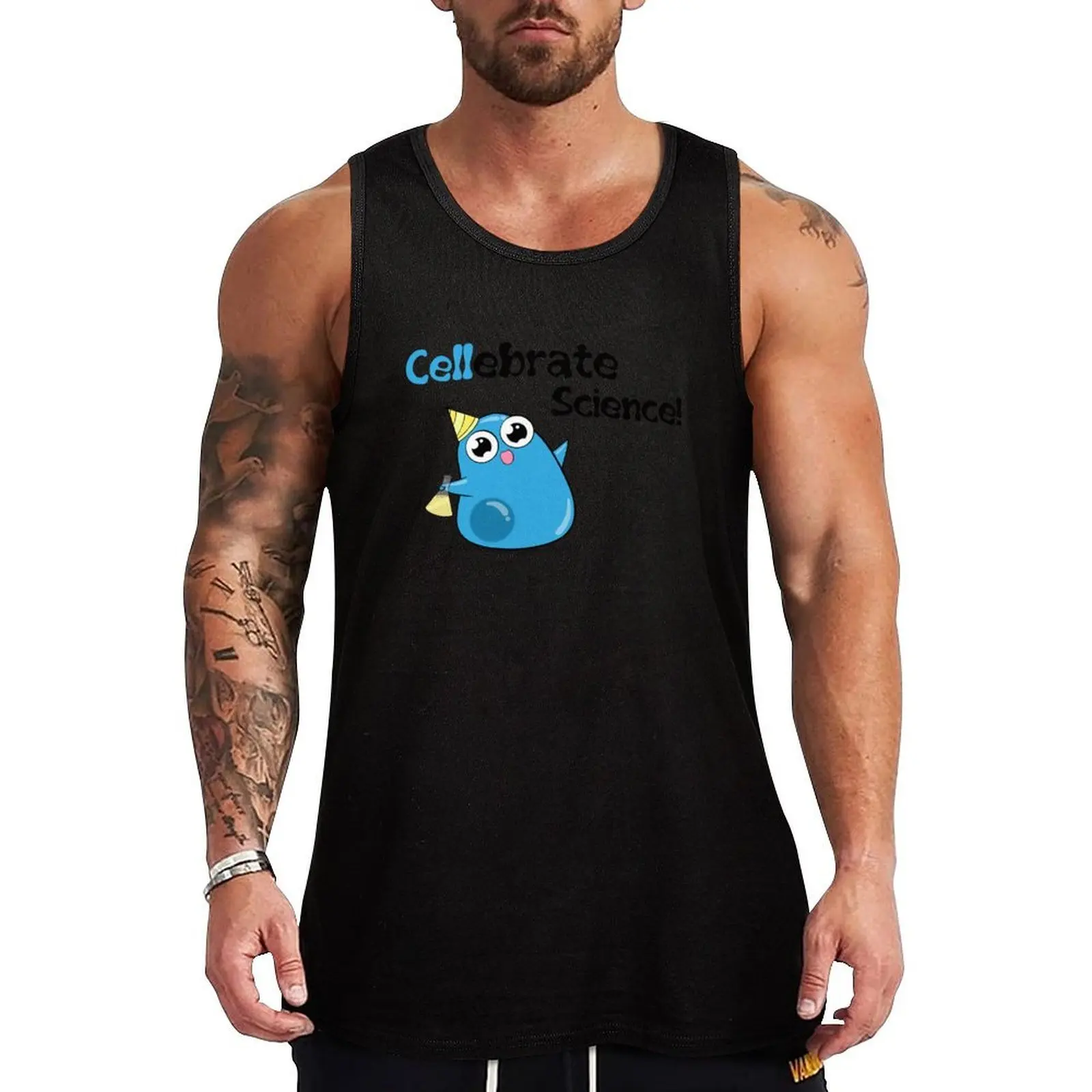 Cellebrate Science! Tank Top Athletic Cut Tank Top Gym Workout Sleeveless Shirt
Cellebrate Science! Tank Top Athletic Cut Tank Top Gym Workout Sleeveless Shirt