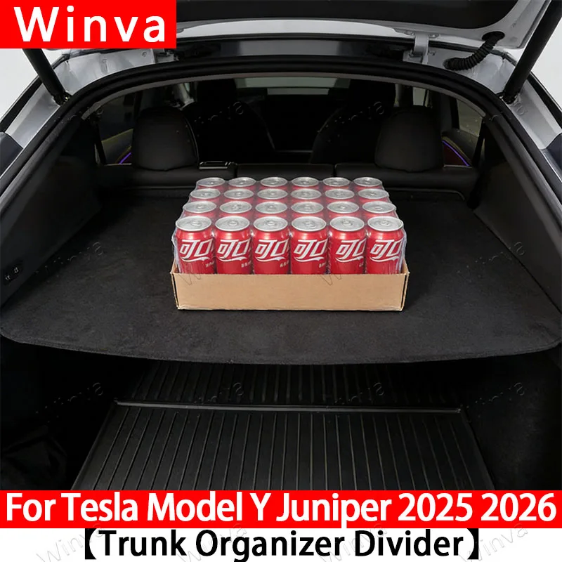 Trunk Cargo Cover For New Tesla Model Y Juniper 2025 2026 Retractable Luggage Shade, Trunk Privacy Cover, Rear Cargo Shield
Trunk Cargo Cover For New Tesla Model Y Juniper 2025 2026 Retractable Luggage Shade, Trunk Privacy Cover, Rear Cargo Shield