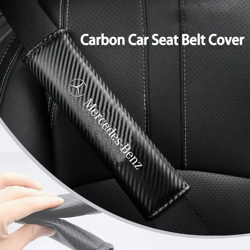 2Pcs for Mercedes Benz AMG W211 W222 W210 W203 GLE Car Seat Belt Carbon Fiber Safety Belt Shoulder Covers Decoration Accessories
2Pcs for Mercedes Benz AMG W211 W222 W210 W203 GLE Car Seat Belt Carbon Fiber Safety Belt Shoulder Covers Decoration Accessories
