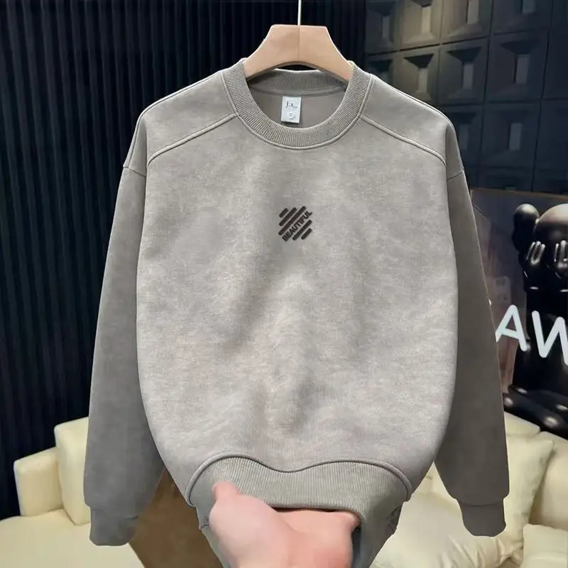 Casual Men's Sweatirt Autumn Trendy Simple Maturi Letter Print Youth Dyed Slim Fit round Ne Long Sve Top Polyester F...
Casual Men's Sweatirt Autumn Trendy Simple Maturi Letter Print Youth Dyed Slim Fit round Ne Long Sve Top Polyester F...