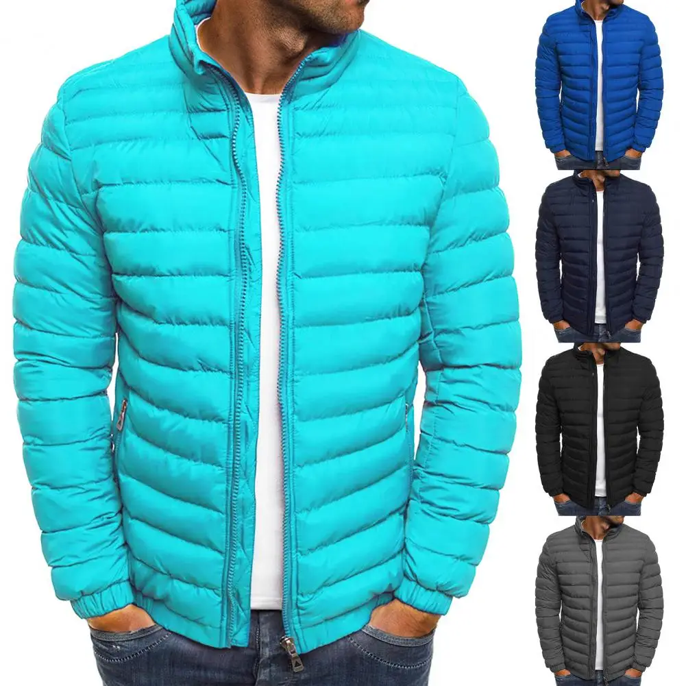 Stylish Men Coat Casual Puffer Jacket Slim Fit Stand Collar Men Coat Comfortable
Stylish Men Coat Casual Puffer Jacket Slim Fit Stand Collar Men Coat Comfortable