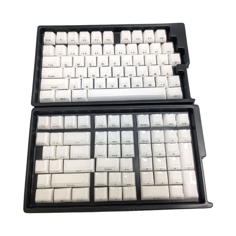 U55C 113Key Semi Clear Keyboard Keycap Set with Side Legends for Mechanical Board
U55C 113Key Semi Clear Keyboard Keycap Set with Side Legends for Mechanical Board