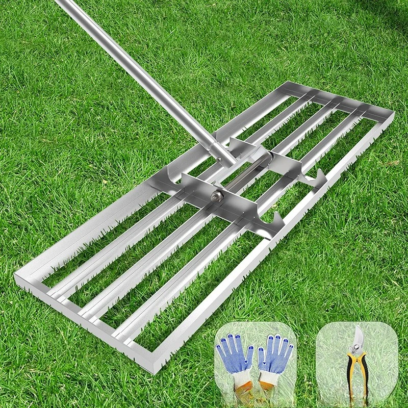 Lawn Tools 304 Stainless Steel Handle Leveling Rake Lawn Backyard Garden Golf Course Agricultural Leveler
Lawn Tools 304 Stainless Steel Handle Leveling Rake Lawn Backyard Garden Golf Course Agricultural Leveler