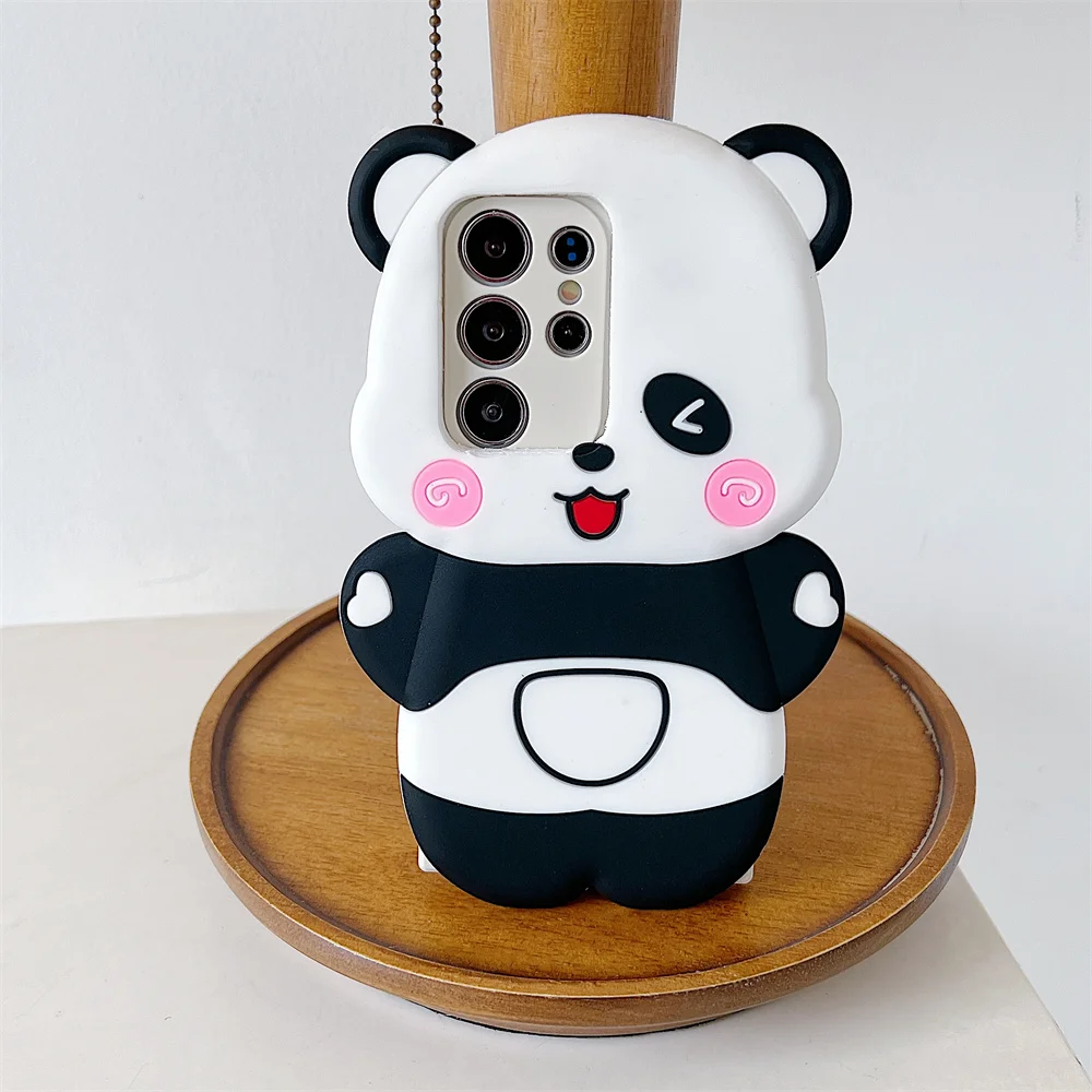 17 Pro Max Trendy Cute 3D Cartoon Panda Adorable Mobile Phone Case for iPhone 16 15 14 13 Pro Soft Silicone Sweet Protect Cover
17 Pro Max Trendy Cute 3D Cartoon Panda Adorable Mobile Phone Case for iPhone 16 15 14 13 Pro Soft Silicone Sweet Protect Cover
