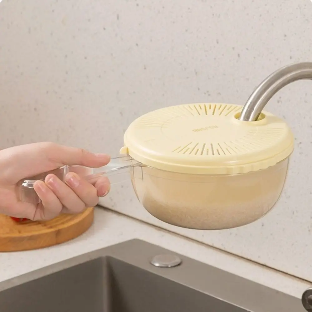 Multifunctional Rice Washing Drain Basket with Lid and Handle Plastic Fruit Washing Strainer Bowl Thickened 2 in 1
Multifunctional Rice Washing Drain Basket with Lid and Handle Plastic Fruit Washing Strainer Bowl Thickened 2 in 1