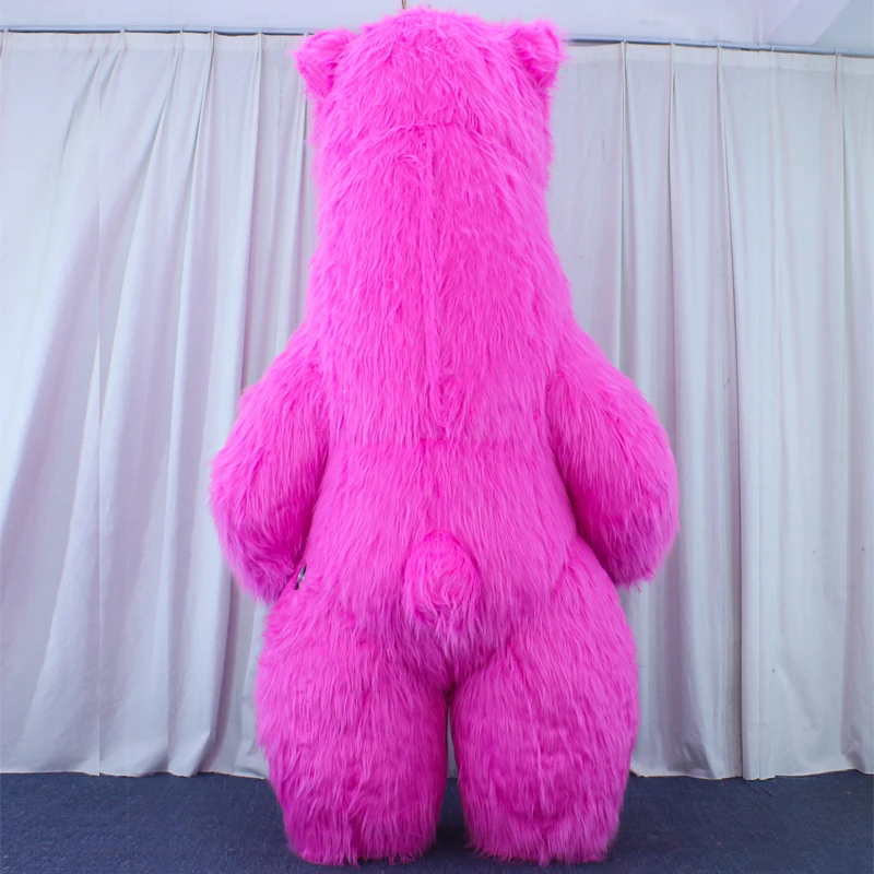 Inflatable Polar Bear Mascot Costume for Adult Carnival Cosplay Rose Blue Suit Party Furry Plush Fursuit Halloween Costume
Inflatable Polar Bear Mascot Costume for Adult Carnival Cosplay Rose Blue Suit Party Furry Plush Fursuit Halloween Costume