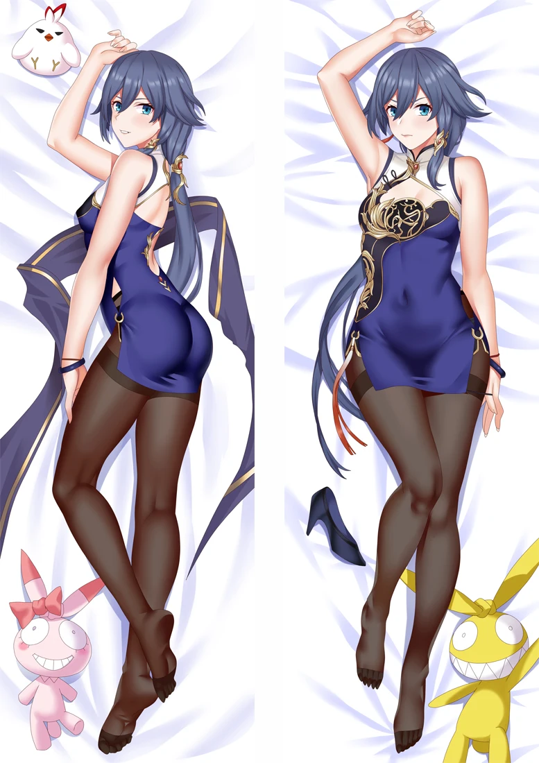 Наволочка длинная двухсторонняя с принтом персикового цвета, 50x180 см, Dakimakura Honkai Impact 2 Rita Rossweiss
Наволочка длинная двухсторонняя с принтом персикового цвета, 50x180 см, Dakimakura Honkai Impact 2 Rita Rossweiss