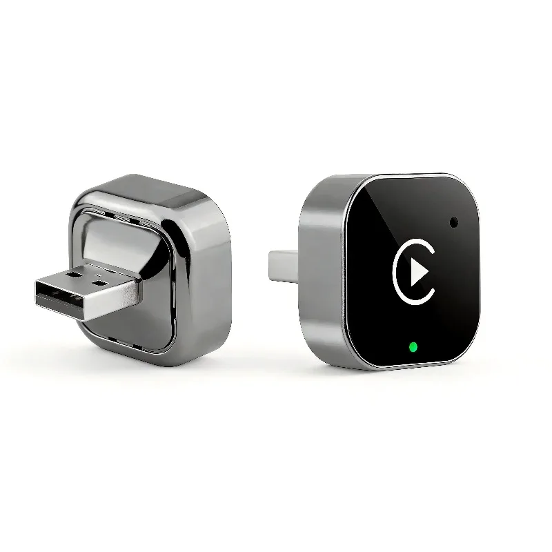 2-in-1 Wireless CarPlay & Android Auto Adapter, Plug & Play CarPlay Dongle Converts Wired To Wireless, Fast Auto-Connect, No Del
2-in-1 Wireless CarPlay & Android Auto Adapter, Plug & Play CarPlay Dongle Converts Wired To Wireless, Fast Auto-Connect, No Del