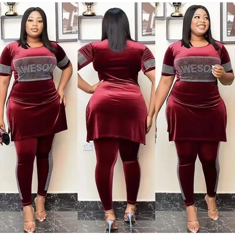 Customized 2 Piece Women Set Dashiki African Clothes Summer Autumn New Fashion Short Sleeve Top And Pants Suit Party Lady Matchi
Customized 2 Piece Women Set Dashiki African Clothes Summer Autumn New Fashion Short Sleeve Top And Pants Suit Party Lady Matchi