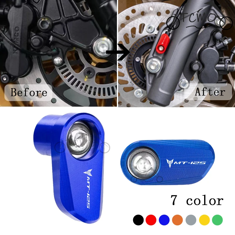 For Yamaha MT125 mt 125 MT-125 2008-2026 Accessories Motorcycle CNC Aluminum Rear Wheel ABS Sensor Guard Protection Cover
For Yamaha MT125 mt 125 MT-125 2008-2026 Accessories Motorcycle CNC Aluminum Rear Wheel ABS Sensor Guard Protection Cover