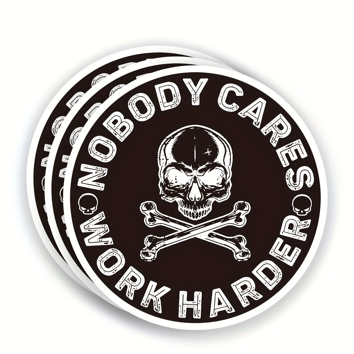 3Pcs No One Cares Hard Work Stickers Skull and Wrench Stickers Inspirational Quotes Stickers Construction Worker Stickers Gifts
3Pcs No One Cares Hard Work Stickers Skull and Wrench Stickers Inspirational Quotes Stickers Construction Worker Stickers Gifts