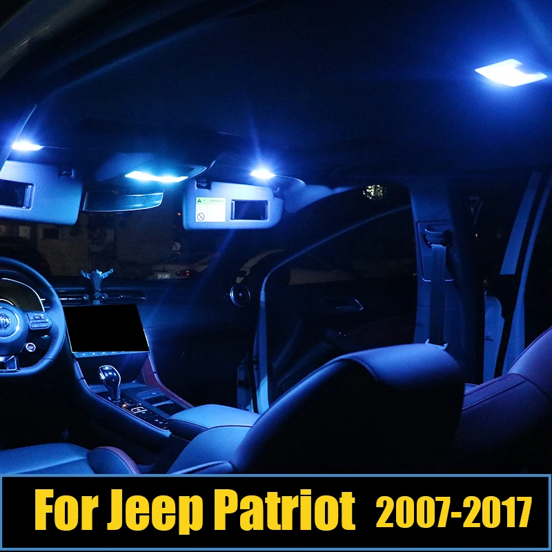 For Jeep Patriot 2007 2008 2009 2010 2011 2012 2013 2014 2015 2016 2017 11pcs Car LED Bulb Interior Lamp Trunk Light Accessories
For Jeep Patriot 2007 2008 2009 2010 2011 2012 2013 2014 2015 2016 2017 11pcs Car LED Bulb Interior Lamp Trunk Light Accessories