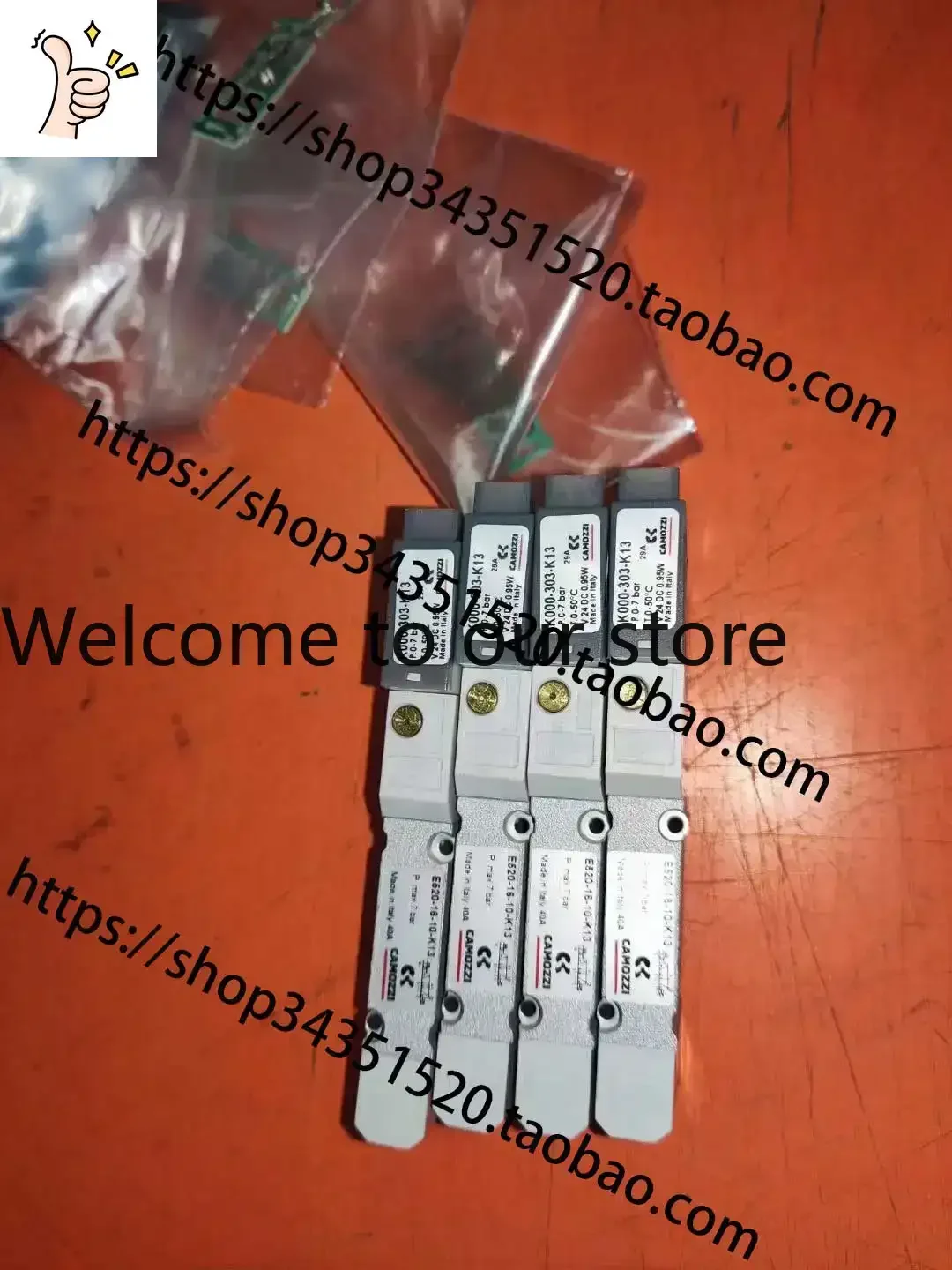 2026.4 Customize CAMOZZI Kangmaosheng KN000-303-FB3M,K13 Direct-acting Micro Solenoid Valve EN520-16-10-K.
2026.4 Customize CAMOZZI Kangmaosheng KN000-303-FB3M,K13 Direct-acting Micro Solenoid Valve EN520-16-10-K.
