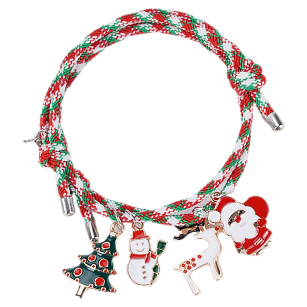 Christmas Matching Bracelets Woven Rope Heart Design Lightweight Men Women Friendship Jewelry Set
Christmas Matching Bracelets Woven Rope Heart Design Lightweight Men Women Friendship Jewelry Set
