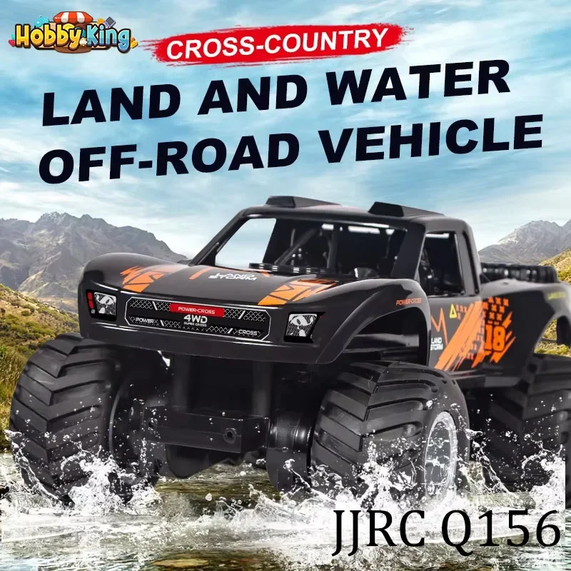 JJRC Q156 Rc Car 2.4G Remote Control Toy Four-Wheel Drive Amphibious Off-Road Waterproof Stunt Children's Toy Car Boys Toys Gift
JJRC Q156 Rc Car 2.4G Remote Control Toy Four-Wheel Drive Amphibious Off-Road Waterproof Stunt Children's Toy Car Boys Toys Gift