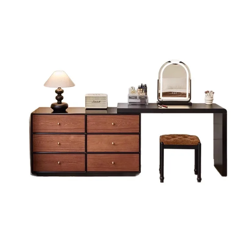 Retractable combination, antique corner dressing table, chest of drawers, integrated dressing table
Retractable combination, antique corner dressing table, chest of drawers, integrated dressing table
