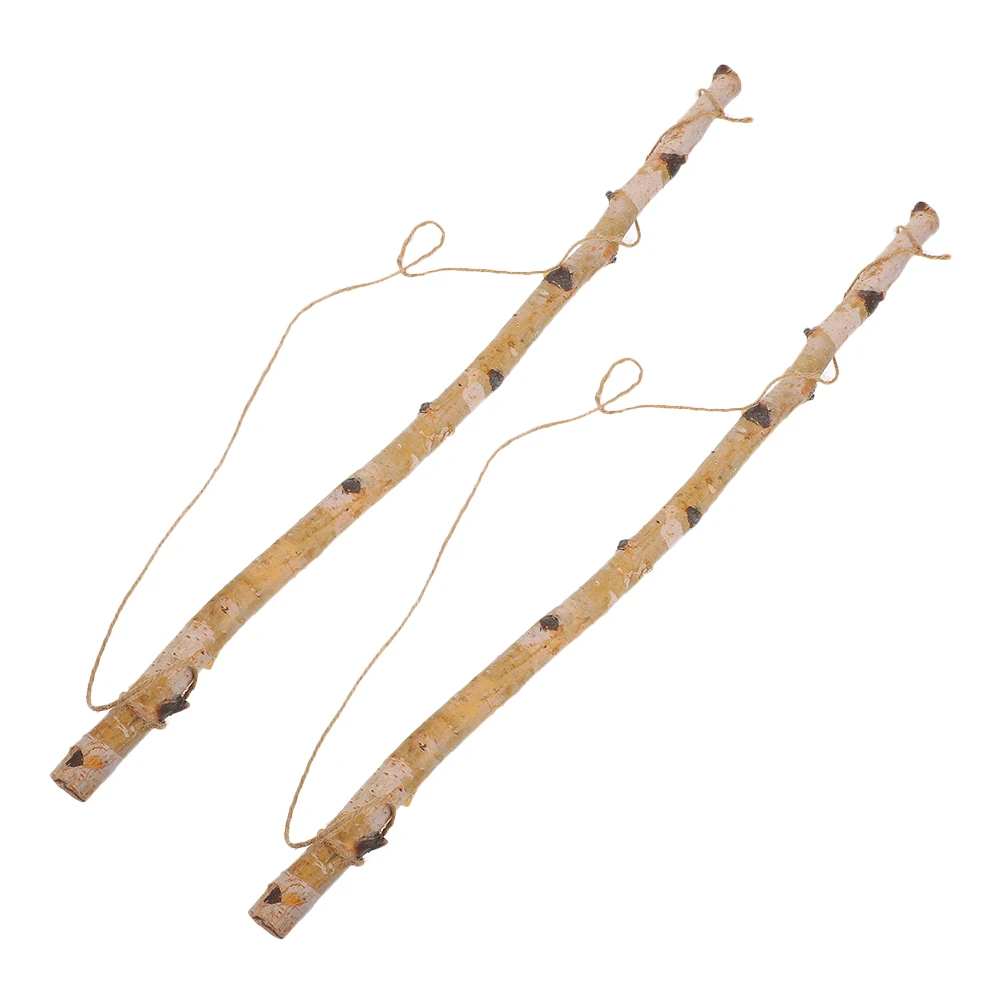2 Pcs Wall Decor Wooden Stick Natural Room Bedroom Rustic Style Christmas Door Hanging Wood Log Pendant
2 Pcs Wall Decor Wooden Stick Natural Room Bedroom Rustic Style Christmas Door Hanging Wood Log Pendant