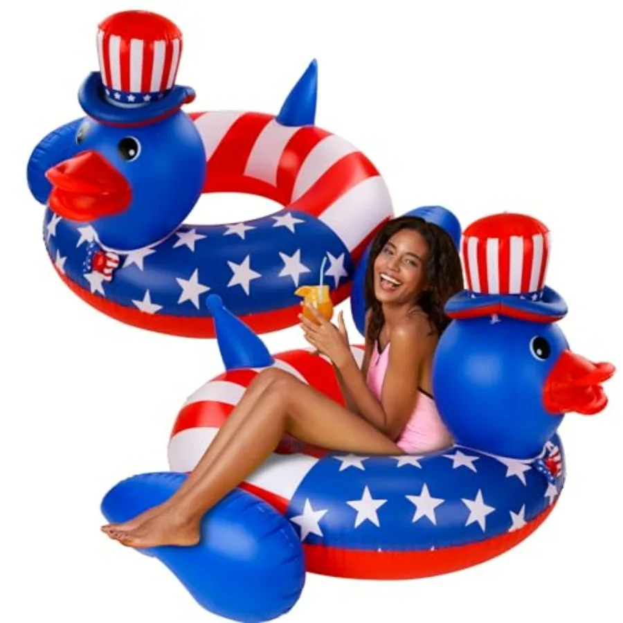 Pool float for 4th of July and summer parties, vinyl material, red white blue colors, extra-large size and durable inflatable d
Pool float for 4th of July and summer parties, vinyl material, red white blue colors, extra-large size and durable inflatable d