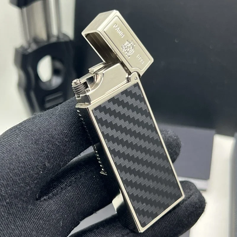 Классическая клетчатая портативная газовая зажигалка Dunhlii, мягкое пламя, шлифовка, аксессуары для надувных сигарет
Классическая клетчатая портативная газовая зажигалка Dunhlii, мягкое пламя, шлифовка, аксессуары для надувных сигарет