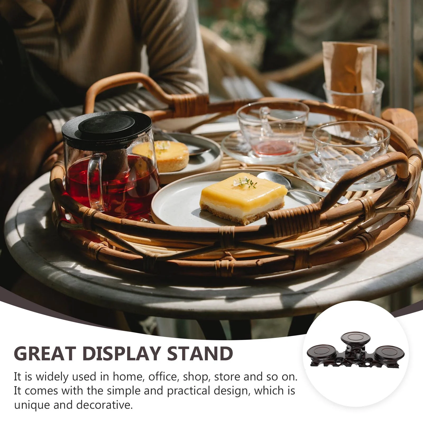 1Pcs Purple Sand Teapot Stand Carving Wood Display Rack Desktop Decor Storage Base Office Display Tray for Tea Pot Jade
1Pcs Purple Sand Teapot Stand Carving Wood Display Rack Desktop Decor Storage Base Office Display Tray for Tea Pot Jade