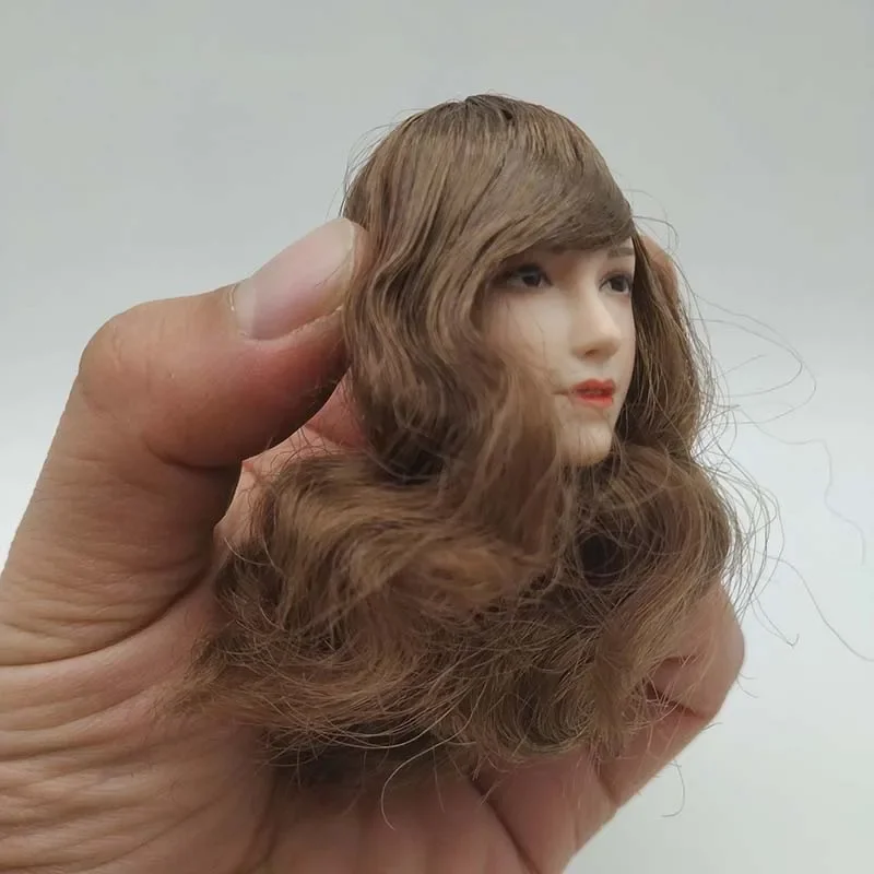 SUPER DUCK 1/6 scale SDH024C Brown wave hair head sculpt model for 12in action figure pale toys
SUPER DUCK 1/6 scale SDH024C Brown wave hair head sculpt model for 12in action figure pale toys