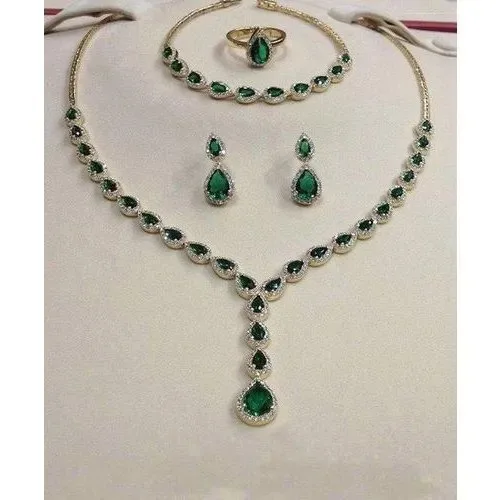Fashion Women's Water Drop Earrings Bracelet Necklace Wedding Jewelry Set Quartz Movement
Fashion Women's Water Drop Earrings Bracelet Necklace Wedding Jewelry Set Quartz Movement