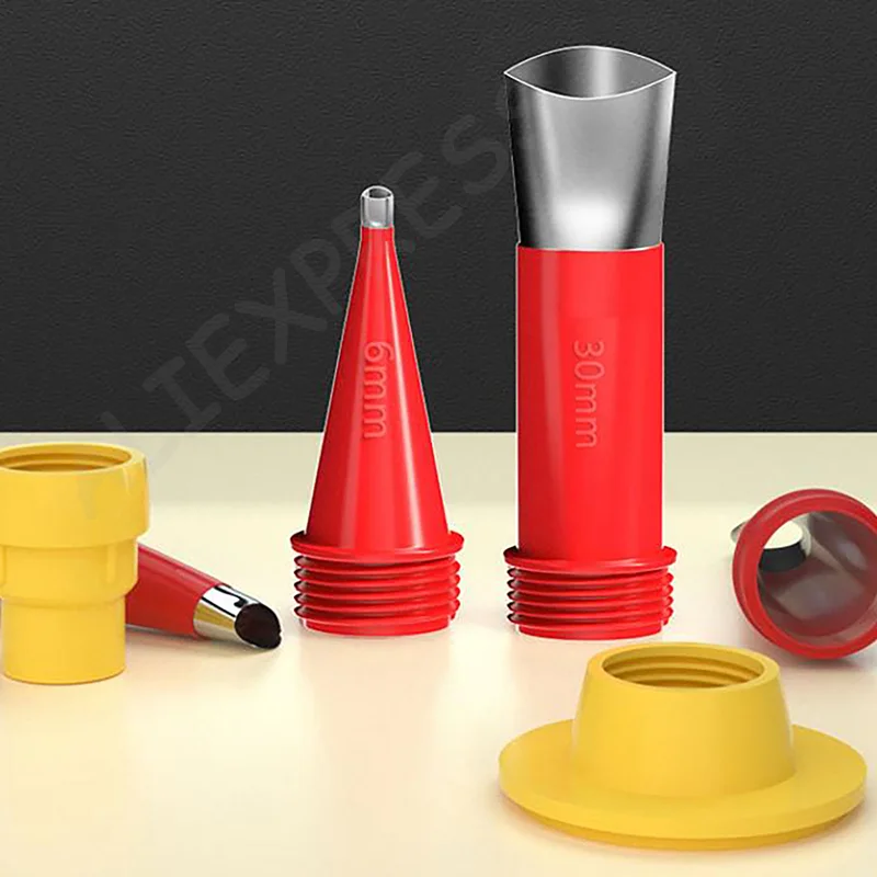 One Set 22-Piece Silicone Welding Tools, Stainless Steel Nozzle, Glue Applicator Ideal for Mastic Sink Seal.
One Set 22-Piece Silicone Welding Tools, Stainless Steel Nozzle, Glue Applicator Ideal for Mastic Sink Seal.