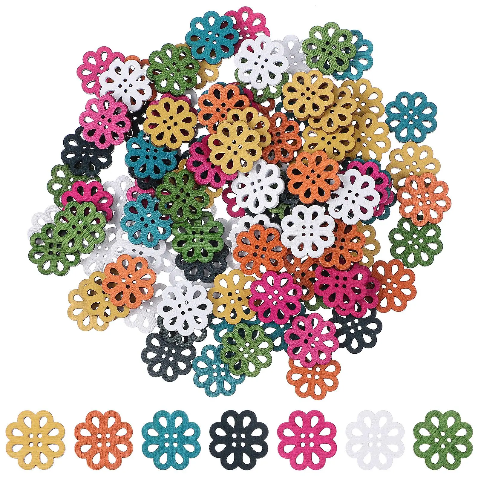 100pcs Wooden Sewing Clothing Accessories Button Crafts Craft Projects Scrapbooking Round Clothing Accessories Decor
100pcs Wooden Sewing Clothing Accessories Button Crafts Craft Projects Scrapbooking Round Clothing Accessories Decor