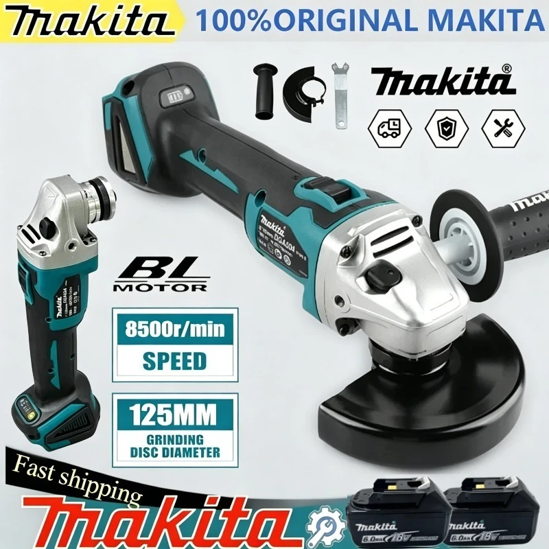 Makita DGA404 100MM Brushless Electric Angle Grinder Metal Wood Power Tool Grinder Cordless Grinding Polishing Cutting Machine
Makita DGA404 100MM Brushless Electric Angle Grinder Metal Wood Power Tool Grinder Cordless Grinding Polishing Cutting Machine