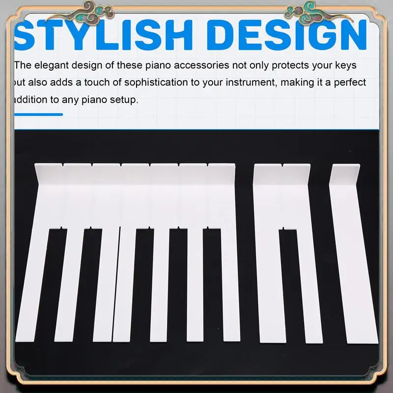 Durable Piano Accessories Kit No Side White Keys Leather On The Piece Piano Keys Leather Piano Accessories 51Mm
Durable Piano Accessories Kit No Side White Keys Leather On The Piece Piano Keys Leather Piano Accessories 51Mm