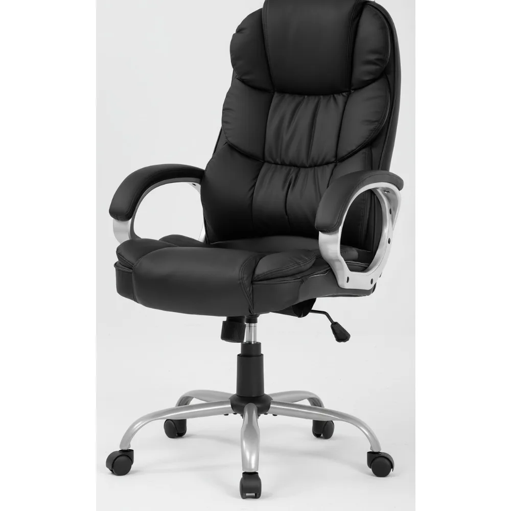 Эргономичное офисное кресло с высокой спинкой, регулируемое компьютерное кресло, вращающееся рабочее кресло из искусственной кожи с поясничной поддержкой, подлокотники
Эргономичное офисное кресло с высокой спинкой, регулируемое компьютерное кресло, вращающееся рабочее кресло из искусственной кожи с поясничной поддержкой, подлокотники