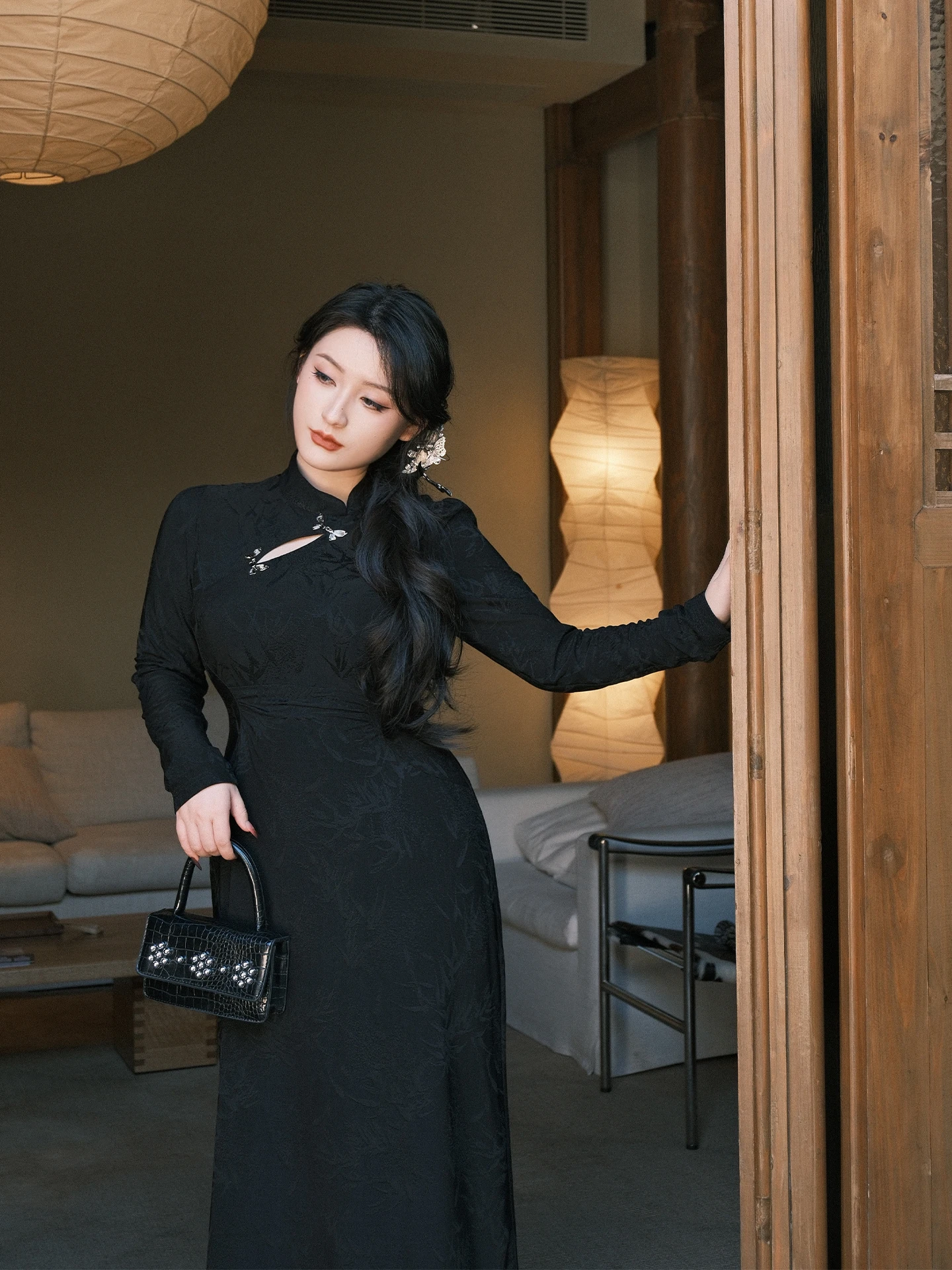 plus Size Women's New Chinese Style National Trend Improved Version Waist Cinching Slimming Fleece Qipao Dress Tagkita A2510Q...
plus Size Women's New Chinese Style National Trend Improved Version Waist Cinching Slimming Fleece Qipao Dress Tagkita A2510Q...