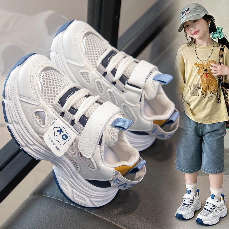 Kids Breathable Mesh Sandals Sneakers Girls Boys Chunky Sole Running Shoes Lightweight Casual Walking Footwear Children's Shoes
Kids Breathable Mesh Sandals Sneakers Girls Boys Chunky Sole Running Shoes Lightweight Casual Walking Footwear Children's Shoes