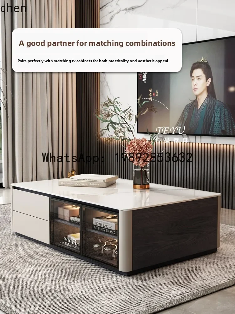 O15- Solid Wood Rock Slab Glass Door Coffee Table TV Cabinet Set Small Apartment Living Room High-End Floor Stand
O15- Solid Wood Rock Slab Glass Door Coffee Table TV Cabinet Set Small Apartment Living Room High-End Floor Stand