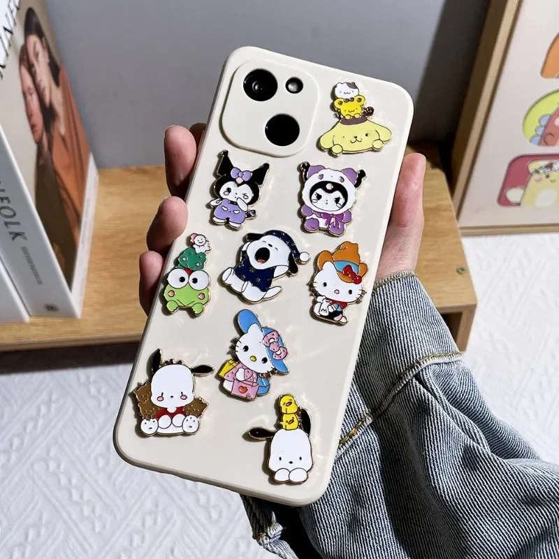 Sanrio Hello Kitty Metal Stickers Anime Action Figure Kuromi Pochacco Cute Cartoon Phone Refrigerator Magnet Girl Christmas Gift
Sanrio Hello Kitty Metal Stickers Anime Action Figure Kuromi Pochacco Cute Cartoon Phone Refrigerator Magnet Girl Christmas Gift