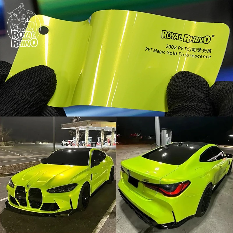 1.52*18M Car Wrap Vinyl Full Body Fantastic Coral Gold Fluorescent Yellow Car Film Color Changing Vinyl Wrap Car Stickers
1.52*18M Car Wrap Vinyl Full Body Fantastic Coral Gold Fluorescent Yellow Car Film Color Changing Vinyl Wrap Car Stickers
