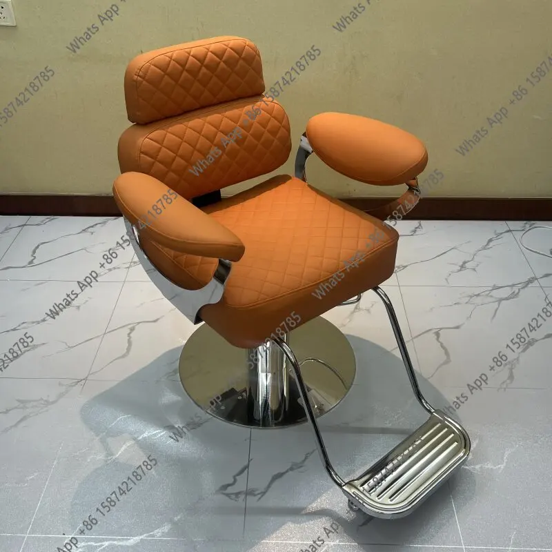 New barber shop chair hairdressing shop hair cutting stool can be lifted and rotated to put down the perm and dyeing chair
New barber shop chair hairdressing shop hair cutting stool can be lifted and rotated to put down the perm and dyeing chair