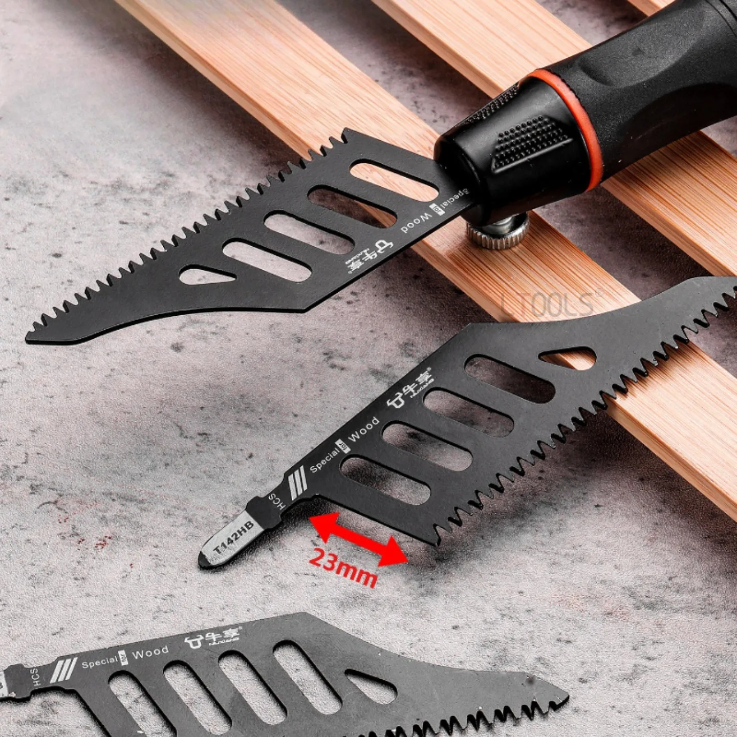 Special Shaped Jigsaw Blade Precision Three-sided Fine Tooth Saw Blade Hexagon Handle Reciprocating Handle Woodworking Cut Tools
Special Shaped Jigsaw Blade Precision Three-sided Fine Tooth Saw Blade Hexagon Handle Reciprocating Handle Woodworking Cut Tools