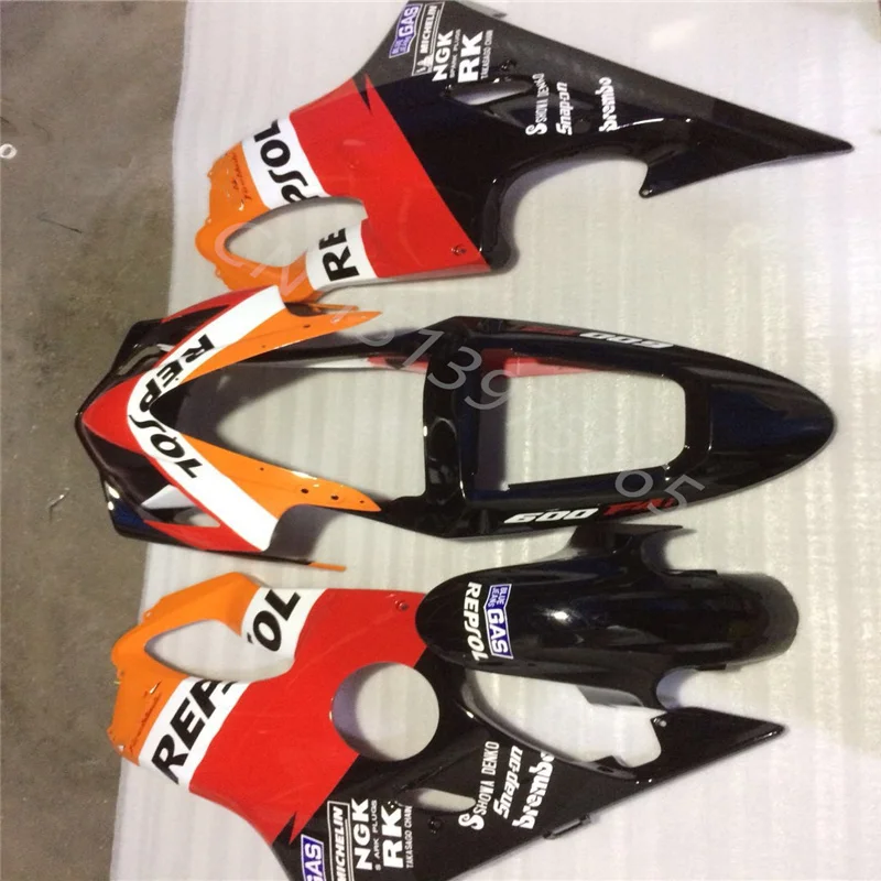 Motorcycle Fairings set for honda CBR600F4I 01 02 03 CBR600 F4I 2001 2002 2003 black red orange white Injection mold Fairing
Motorcycle Fairings set for honda CBR600F4I 01 02 03 CBR600 F4I 2001 2002 2003 black red orange white Injection mold Fairing