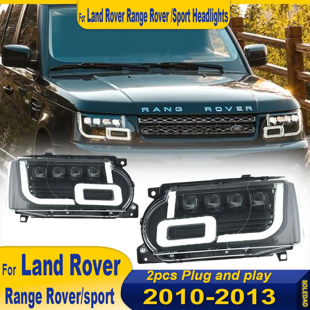 Car LED Headlamp for Land Rover Range Rover Sport L320 Vogue L322 Facelift 2010- 2013 Full LED Headlights Projector Replacement
Car LED Headlamp for Land Rover Range Rover Sport L320 Vogue L322 Facelift 2010- 2013 Full LED Headlights Projector Replacement