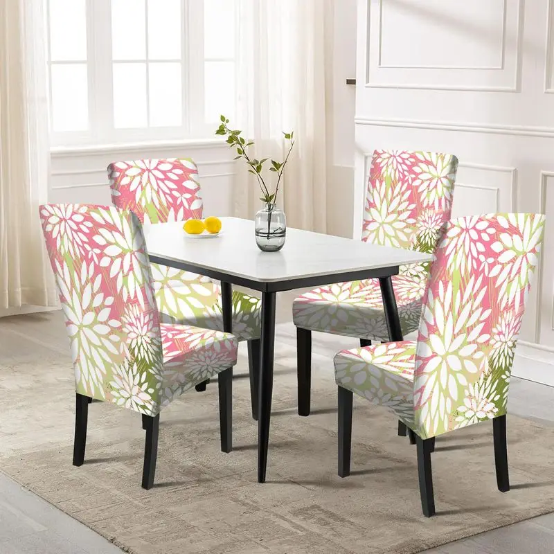 Parsons chair cover, abstract floral flower print, restaurant chair cover detachable for home, hotel, banquet
Parsons chair cover, abstract floral flower print, restaurant chair cover detachable for home, hotel, banquet