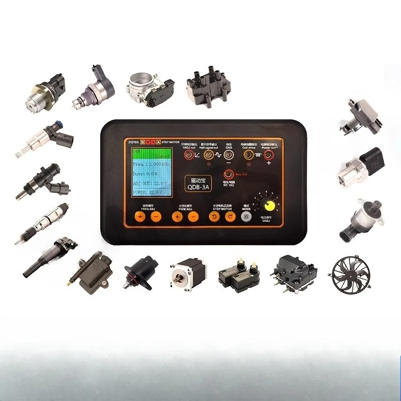QDB-3A Автомобильный тестер катушки зажигания, шаговый двигатель холостого хода, электромагнитный клапан, привод топливной форсунки Bao
QDB-3A Автомобильный тестер катушки зажигания, шаговый двигатель холостого хода, электромагнитный клапан, привод топливной форсунки Bao