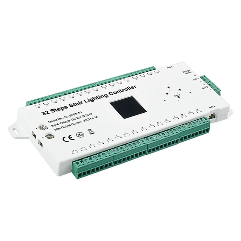 FAST-Sensor Stair Controller 32 Steps 2-In-1 Tread Plus Running Water Light Sensor Panel Switch Human Infrared Controller
FAST-Sensor Stair Controller 32 Steps 2-In-1 Tread Plus Running Water Light Sensor Panel Switch Human Infrared Controller