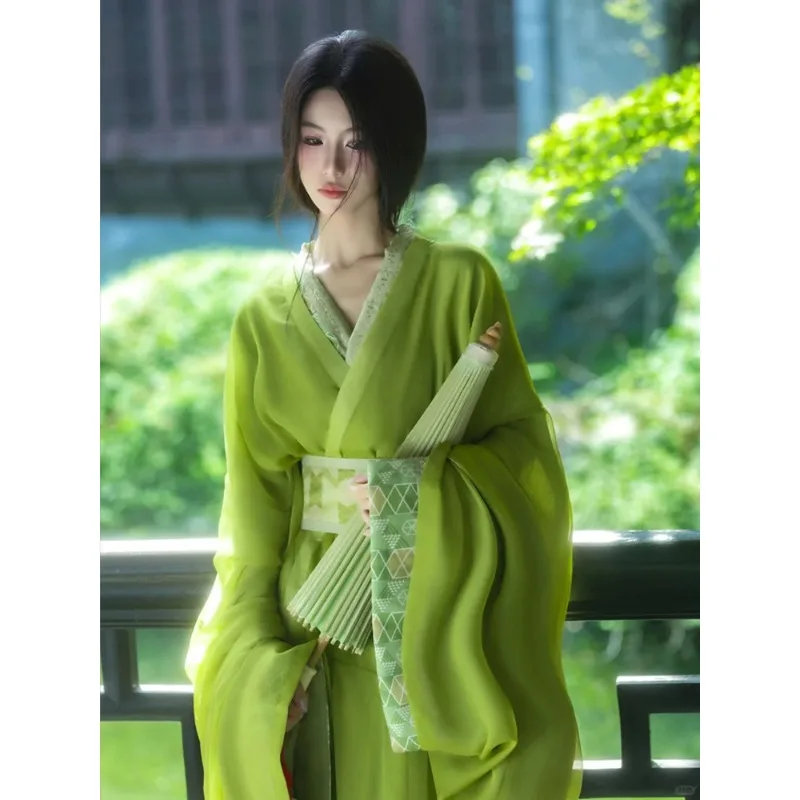 2026 Summer Restored Warring States Robe, Cool Wind Cross Collar, Super Fairy Ancient One-Piece Hanfu
2026 Summer Restored Warring States Robe, Cool Wind Cross Collar, Super Fairy Ancient One-Piece Hanfu