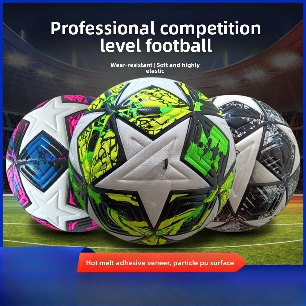 Футбольные мячи 2025 года, стандартный размер 5, размер 4, высококачественные бесшовные мячи из искусственного материала, футбольные тренировочные матчи на открытом воздухе, игры futbol
Футбольные мячи 2025 года, стандартный размер 5, размер 4, высококачественные бесшовные мячи из искусственного материала, футбольные тренировочные матчи на открытом воздухе, игры futbol