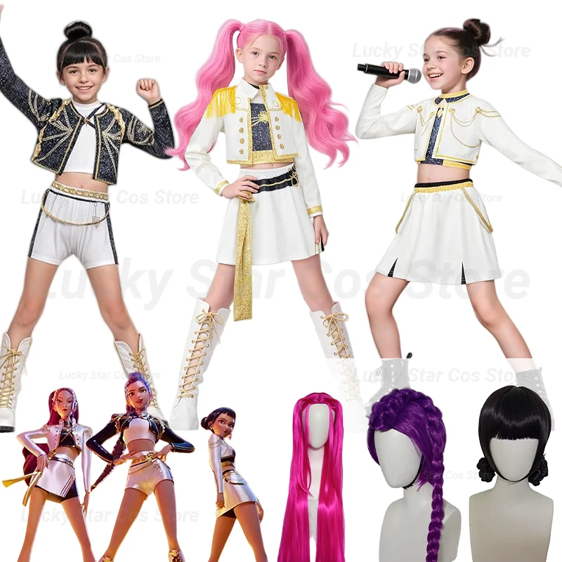 2025 K-Pop for Demon Hunters Zoey Rumi Mira Costume Fancy Dress Cosplay Virtual Idol Movie Cosplay for Halloween Carniva
2025 K-Pop for Demon Hunters Zoey Rumi Mira Costume Fancy Dress Cosplay Virtual Idol Movie Cosplay for Halloween Carniva