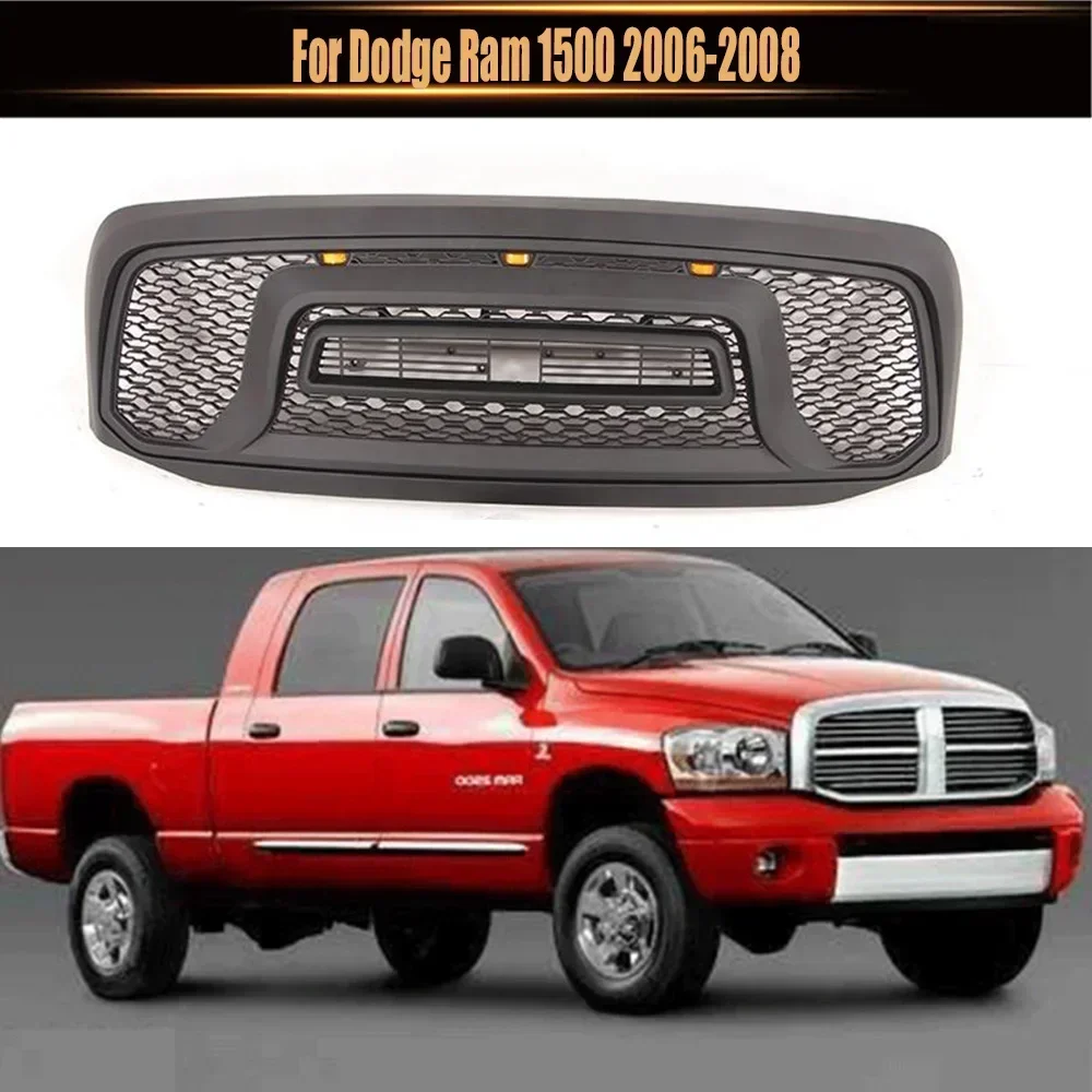 Radiator Trims Cover Racing Grill Grills Hood Mesh Front Grille Upper Bumper Grilles Modified For Dodge Ram 1500 2006-2008
Radiator Trims Cover Racing Grill Grills Hood Mesh Front Grille Upper Bumper Grilles Modified For Dodge Ram 1500 2006-2008