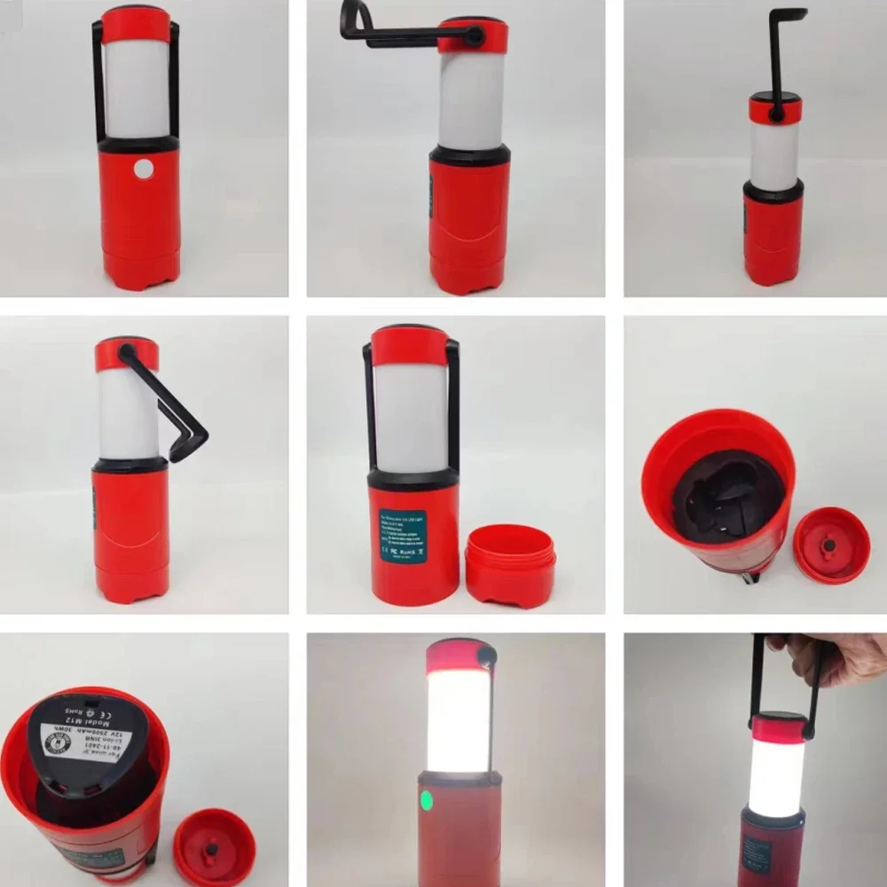 Portable Lantern For Makita/Bosch/Milwaukee 10.8V 12V li-ion Battery LED Work Light Outdoor Lighting Handheld Flashlight
Portable Lantern For Makita/Bosch/Milwaukee 10.8V 12V li-ion Battery LED Work Light Outdoor Lighting Handheld Flashlight