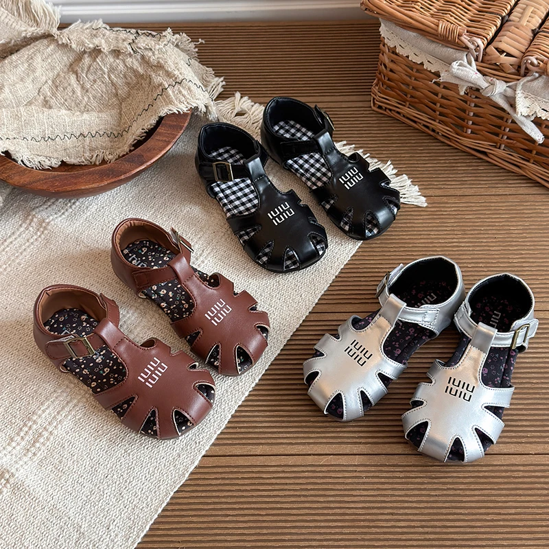 Summer Girl's Sandals Cover Toe Hook-loop Casual Kid's Flat Shoe Solid Colors Anti-slip Daily Versatile Trendy Children Shoes
Summer Girl's Sandals Cover Toe Hook-loop Casual Kid's Flat Shoe Solid Colors Anti-slip Daily Versatile Trendy Children Shoes