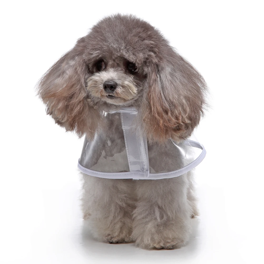 Pet Dog Raincoat Waterproof Puppy Jacket Reflective Strips Large Dogs White Color Adjustable Belly Neck Strap Hooded Design
Pet Dog Raincoat Waterproof Puppy Jacket Reflective Strips Large Dogs White Color Adjustable Belly Neck Strap Hooded Design